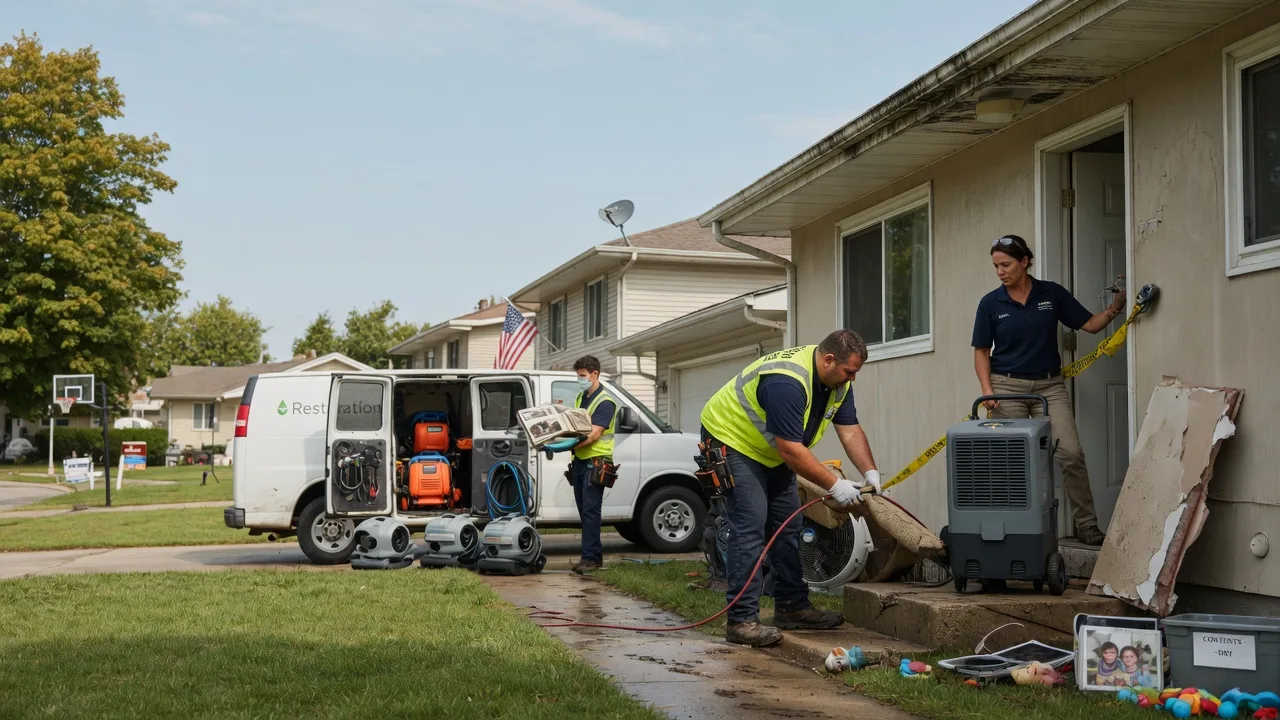 Water Damage Restoration in Lake Zurich, IL near me